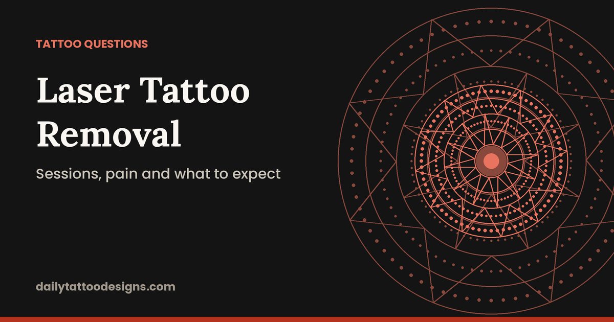 Laser Tattoo Removal: Sessions, Pain and What to Expect